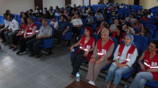 Alaşehirde Kızılaydan öğrencilere sınav eğitimi