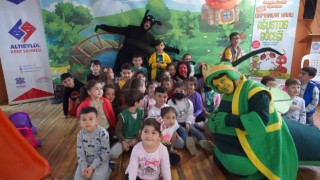 Altıeylül kent sahnesi çocuklarla buluşmaya devam ediyor