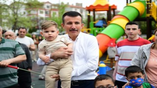 Altındağ Belediye Başkanı Balcıdan ilçe sakinlerine bayram ziyareti