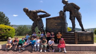 Anaokulu öğrencileri Koca Seyit Müzesini ziyaret etti