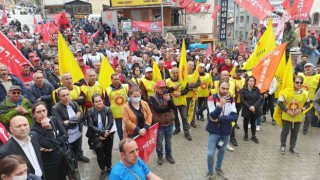 Artvinde 1 Mayıs İşçi Bayramı kutlamaları