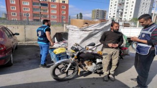 Asayiş polisinden motosiklet denetimi