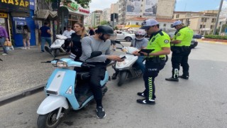 Aydındaki motosiklet denetimlerinde 37 sürücüye cezai işlem uygulandı