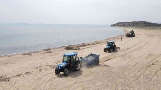 Ayvalıkta sahiller turizm sezonuna hazırlanıyor