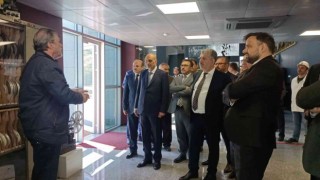 Bakan Yardımcısı Dönmez ve beraberinki heyet Maden Müzesini gezdi