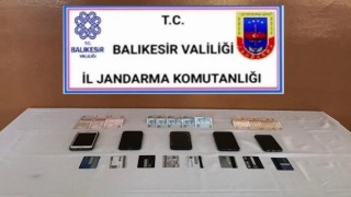 Balıkesirde bilişim yoluyla dolandırıcılık operasyonu