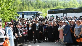 Başiskelede anneler mola verdi