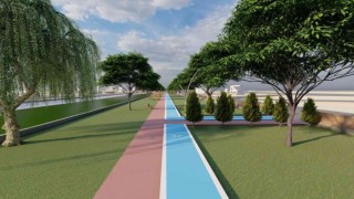 Başiskeleye yürüyüş ve bisiklet yolu yapılıyor