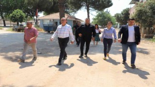 Başkan Akın saha çalışmalarını yerinde inceledi