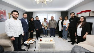 Başkan Aygün: Şehit ailelerimizin yanınızdayız