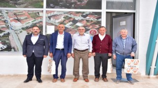 Başkan Bozkurttan Muhtarlara teşekkür ziyareti