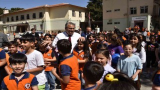 Başkan Çerçi ilkokul öğrencileriyle buluştu