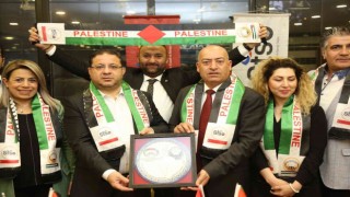Başkan Eken; “Filistinli firmalarla ticari anlaşmalar yapıldı”