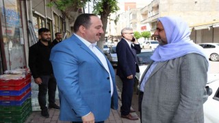 Başkan Ekinci mesaiye esnaf gezisi ile başladı