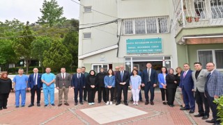 Başkan Ergün huzurevi sakinlerini unutmadı