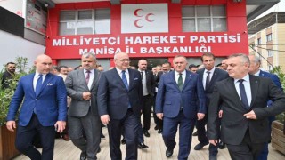 Başkan Ergün, MHPnin bayramlaşmasında partililerle buluştu