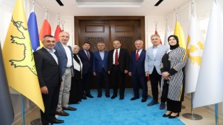 Başkan Güdere AK Parti heyetinden anlamlı ziyaret
