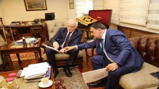 Başkan Gürkan Ankarada yoğun temaslarda bulundu