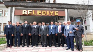 Başkan Gürkan, Doğanşehirde temaslarda bulundu