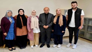Başkan Oraldan Evde Bakım Birimine ziyaret