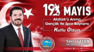 Başkan Sayandan 19 Mayıs mesajı