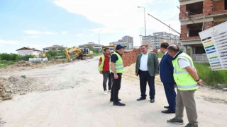 Başkan Vidinlioğlu, altyapı çalışmalarını inceledi