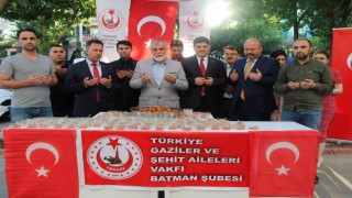 Batmanda PKKlı teröristlerce şehit edilen 33 asker anıldı