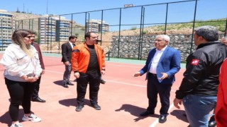 Battalgazideki spor sahaları Cuma günü açılıyor