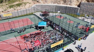 Battalgazideki spor sahaları törenle hizmete açıldı