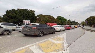 Bayram sonrası trafik yoğunluğu