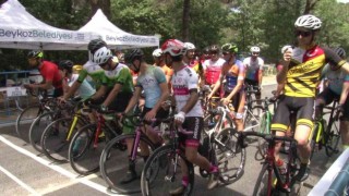 Beykoz Spor Ormanında bisikletçiler kıyasıya yarıştı