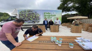 Beykozda hedeflenen 1 milyon yerli ve milli fide dağıtımına başlandı