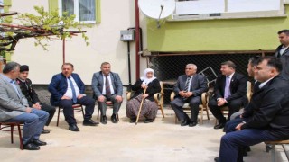 Beyşehir protokolü şehit aileleri ve gazilerle bayramlaştı