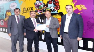 Biskot Bisküvi fabrikasına SGK il müdürlüğünden teşekkür belgesi