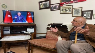 Boraltan Köprüsü faciasının 100 yaşındaki tanığı Bekir Doğandan Cumhurbaşkanı Erdoğana destek