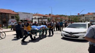 Bucakta trafik kazası: 1 yaralı