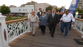 Bursa Ayvalıdereye estetik yaya köprüleri