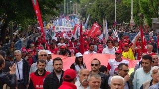 Bursada 1 Mayıs kutlamaları