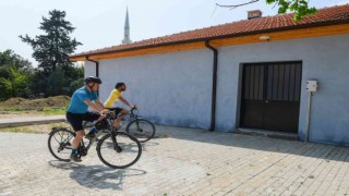 Bursada eski köy okulları bisiklet evi oluyor