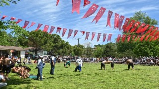 Bursanın Kırkpınarı 346. Kabulbaba güreşlerinde büyük heyecan