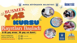 BUSMEKte ücretsiz yaz kursları başlıyor