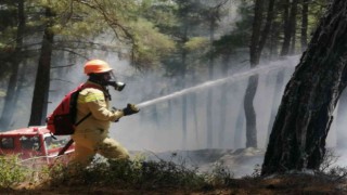 Büyük orman yangını tatbikatı Muğlada başladı