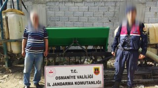 Çalınan tarım aletini JASAT buldu