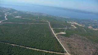 Çanakkalede 2008 yılında küle dönen alan dikilen 2 milyondan fazla fidanla yeniden yeşillendi