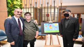 Çayırovada engelsiz sanat sergisi