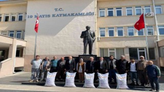 Çiftçilere hibe destekli çeltik tohumu