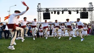Çiğli-Çaşka Kuzey Makedonya Festivali coşkuyla başladı