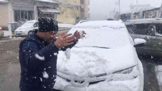 Çıldırda yoğun kar yağışı