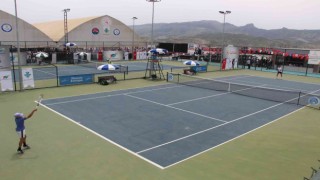 Cudi Cup Uluslararası Tenis Turnuvası tamamlandı