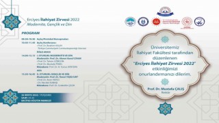 Cumhurbaşkanlığı Sözcüsü Prof. Dr. İbrahim Kalın, ERÜde konferans verecek